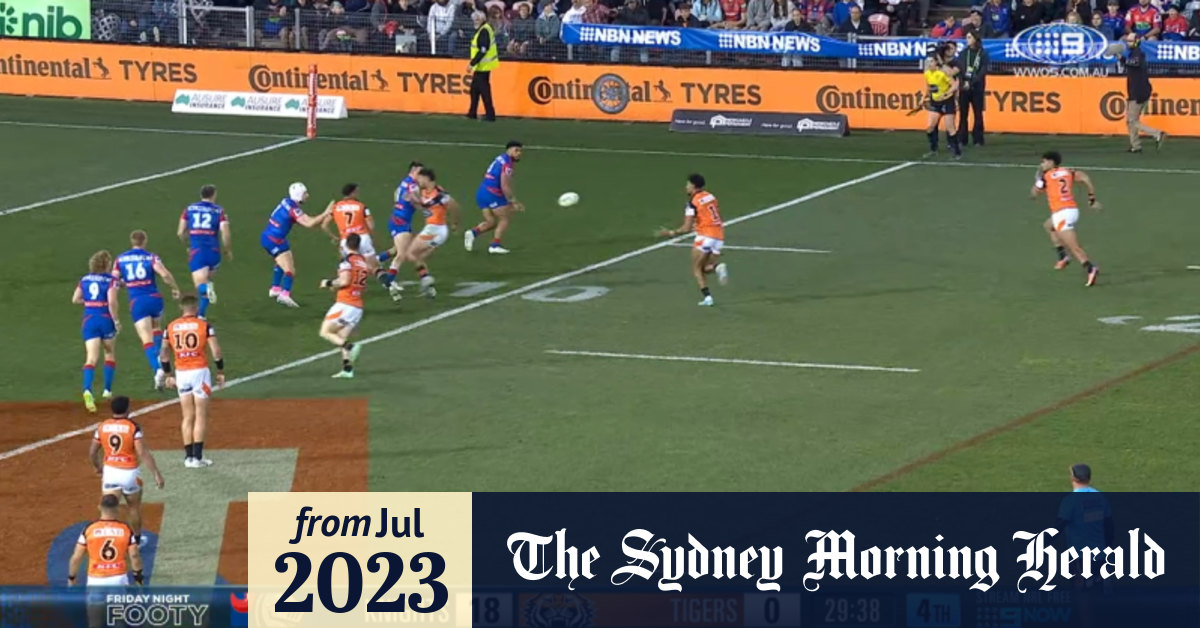 Video NRL Highlights Knights v Tigers Round 20